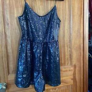 Black Sequined Jumper